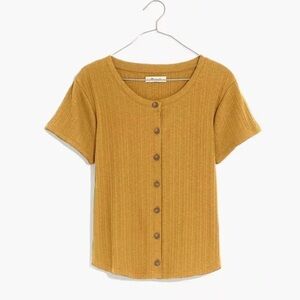 Madewell Golden Button-Down Tee